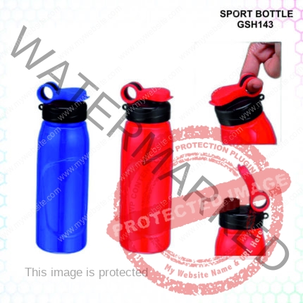 Sport Bottle With Finger Cap