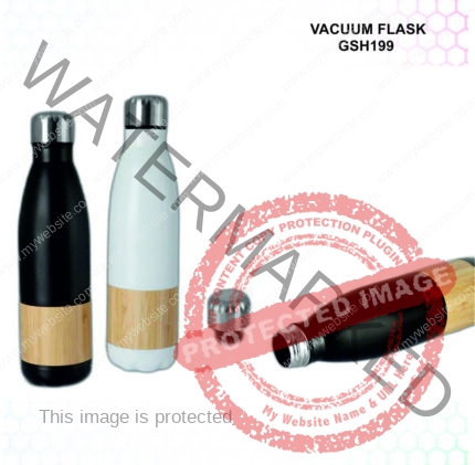 Bamboo Cola Vacuum Flask
