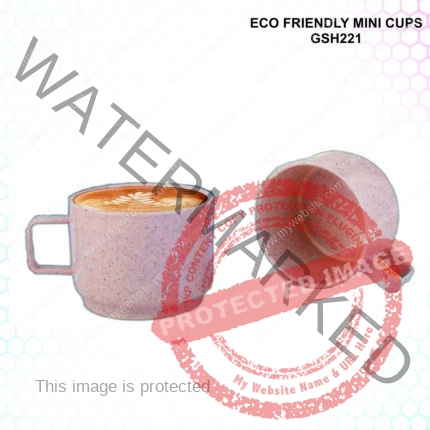 Set Of 2 Eco Friendly Cups In Gift Box