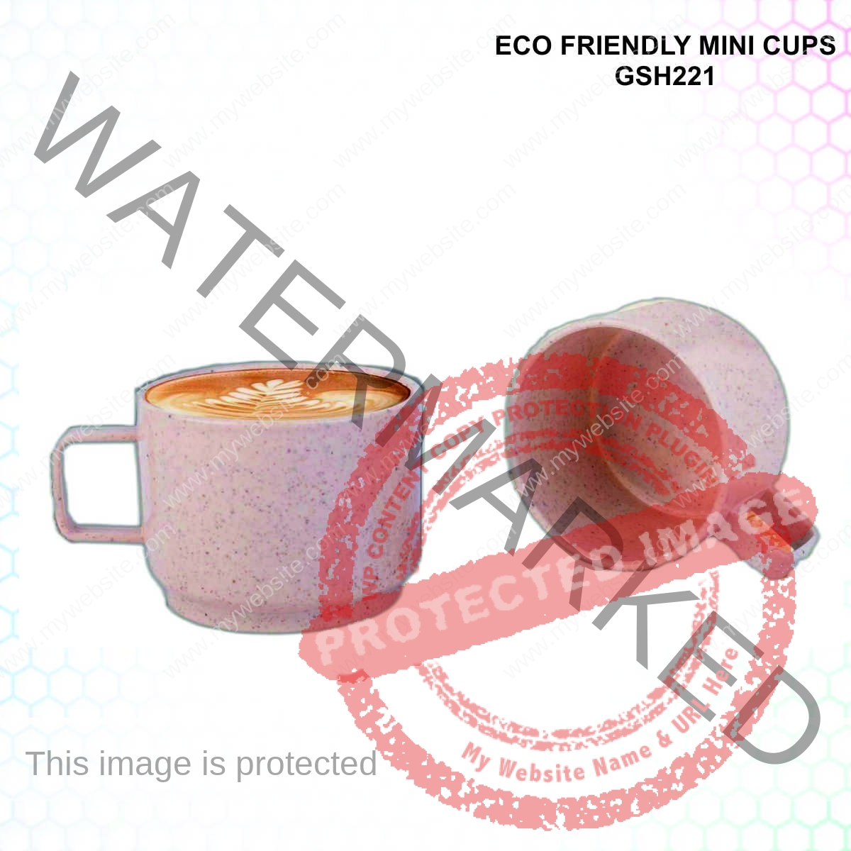 Set Of 2 Eco Friendly Cups In Gift Box 1 Set Of 2 Eco Friendly Cups In Gift Box