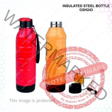 Insulated Steel Bottle With Flip Top Lid | Keeps Hot & Cold For 4-6 Hours | Strap For Carrying Easily | Capacity 750 Ml Approx