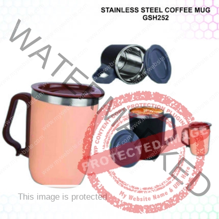 Stainless Steel Coffee Mug With Carabiner Handle | Leakproof Cap | Capacity 350ml Approx