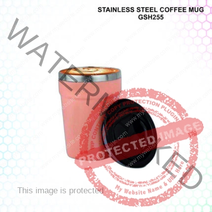 Stainless Steel Coffee Mug With Temperature Retention Capacity 350ml Approx