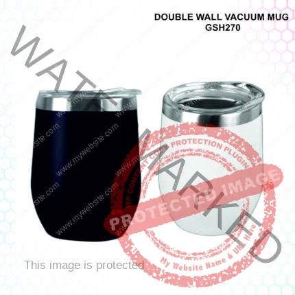 Double Wall Vacuum Mug | 304 Grade Steel | Capacity 350ml Approx