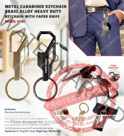 Metal Carabiner Keychain