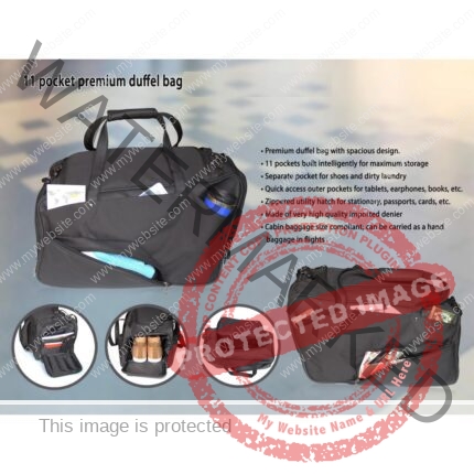 11pocket premium duffel bag (cabin size)
